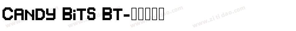 Candy Bits BT字体转换
